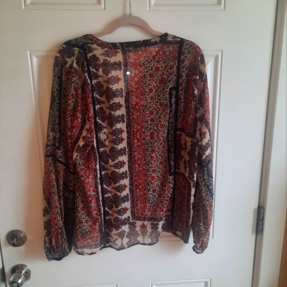 Sheer top barely worn, best offer